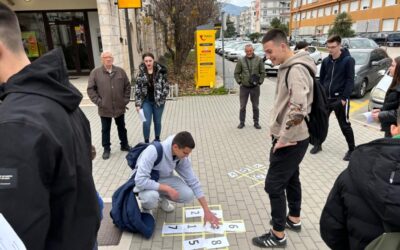 Radionica “Matematika u hodu” u sklopu Zlatne večeri Matematike