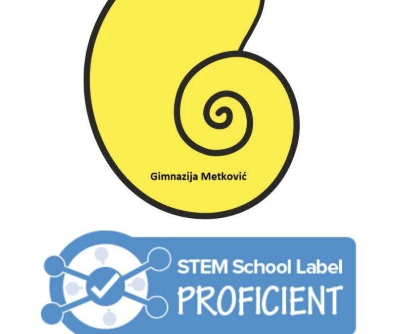 Gimnazija Metković dobitnica prestižne oznake Proficient STEM School!