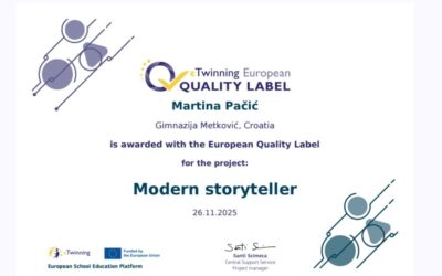 „Moder storyteller“- Europska oznaka kvalitete