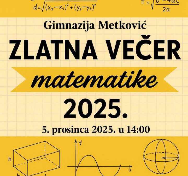 Zlatna večer matematike
