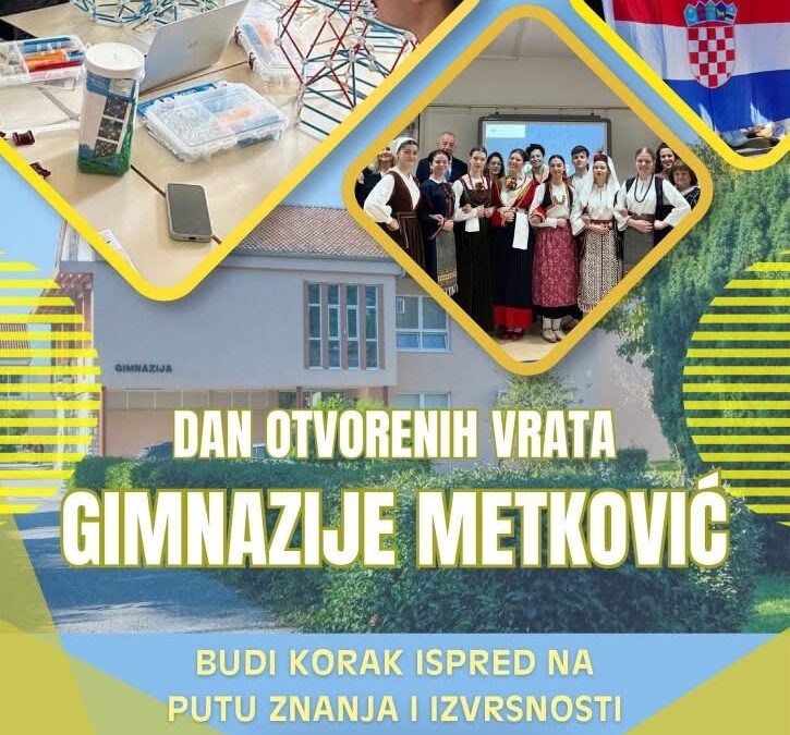 Dan otvorenih vrata Gimnazije Metković